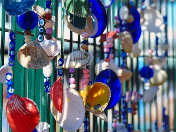 Decoration Seashells Street — Stock Photo, Image