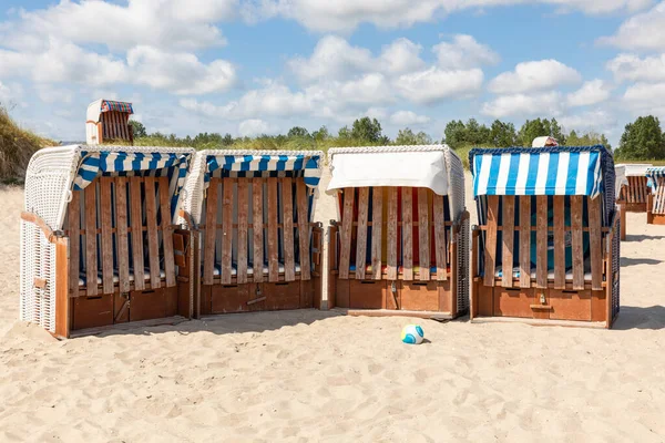 Chaises Plage Mer — Photo