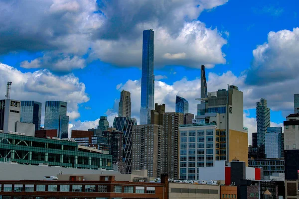 Uitzicht Stad Van New York — Stockfoto
