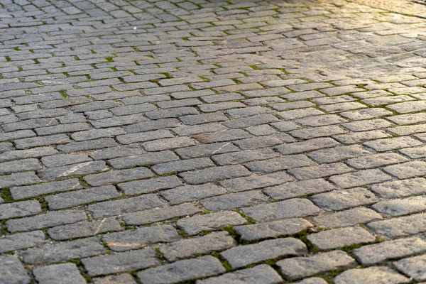 Old Stone Pavement Texture Background — Stock Photo, Image