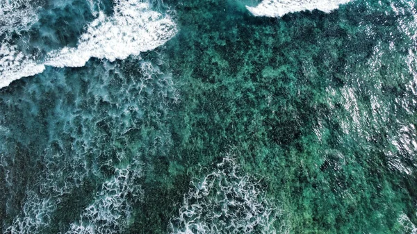 Deniz Okyanusun Havadan Görünüşü — Stok fotoğraf