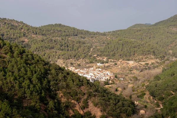 Άποψη Της Πόλης Στα Βουνά — Φωτογραφία Αρχείου