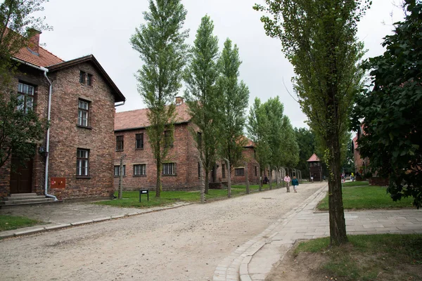 Altes Holzhaus Der Stadt — Stockfoto