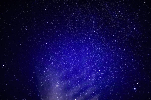 Cielo Nocturno Con Estrellas Vía Láctea — Foto de Stock