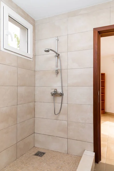 Modern Bathroom Interior White Walls Sink — Stock Photo, Image