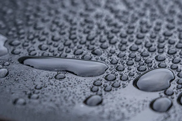 Wassertropfen Auf Das Glas — Stockfoto