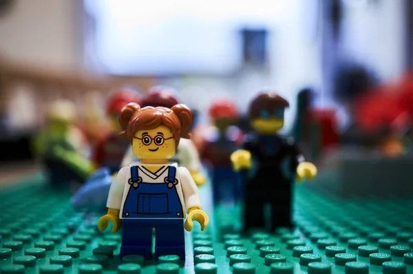 Lego Toy View Childhood Concept — Stock Photo, Image