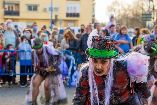 Karnevalen Den Årliga Festivalen Staden — Stockfoto