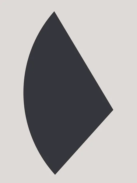 Flecha Abajo Icono Vector Estilo Símbolo Gráfico Plano Color Negro —  Fotos de Stock