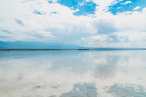 Bela Vista Lago Pela Manhã — Fotografia de Stock