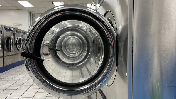 Modern Washing Machines Laundry — Stock Photo, Image