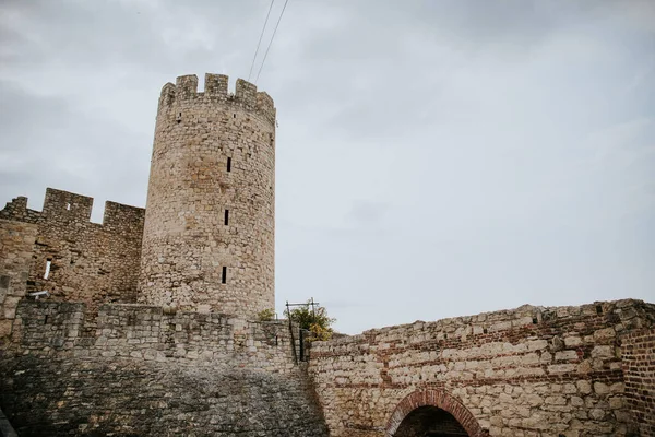 Starý Středověký Hrad Městě — Stock fotografie