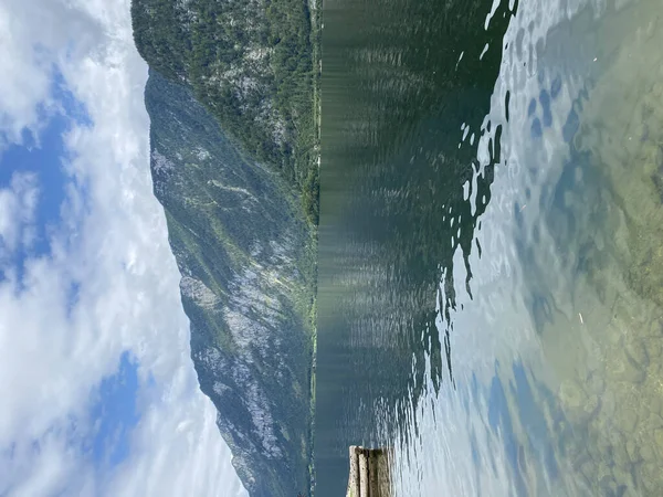 Prachtig Uitzicht Rivier Bergen — Stockfoto