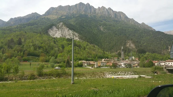 Uitzicht Bergen Alpen — Stockfoto