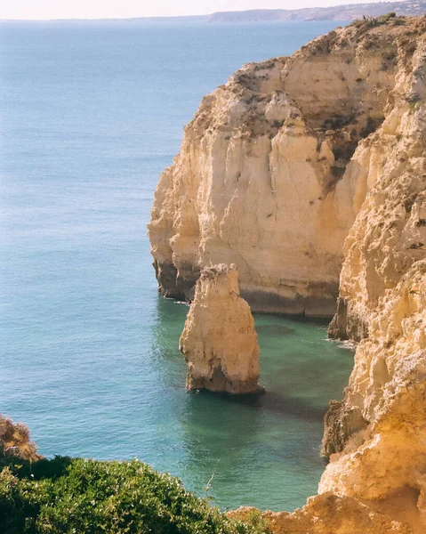 Bella Vista Sulla Costa Del Mare — Foto Stock