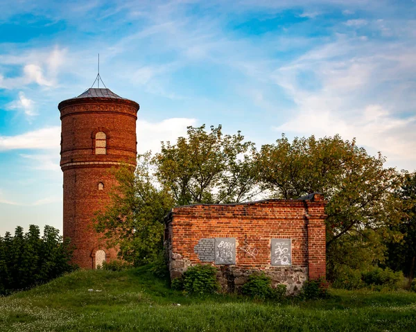 Παλιά Ξύλινη Εκκλησία Στο Πάρκο — Φωτογραφία Αρχείου