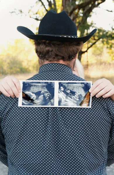 Ritratto Ragazzo Con Cappello — Foto Stock