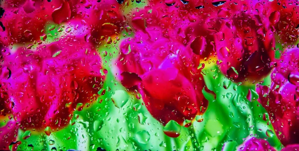 Abstract Background Colorful Paint Splashes Oil Drops — Stock Photo, Image