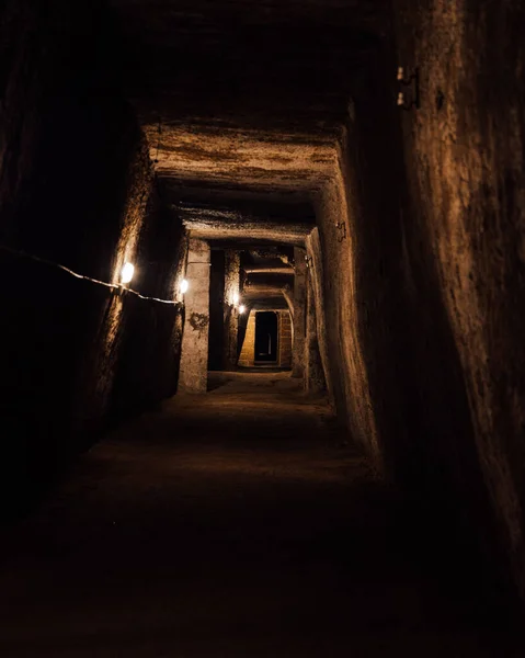 Podzemní Tunel Městě — Stock fotografie