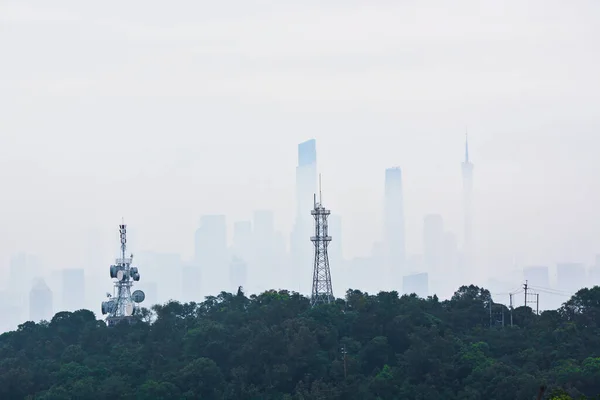 Vista Ciudad Hong Kong —  Fotos de Stock