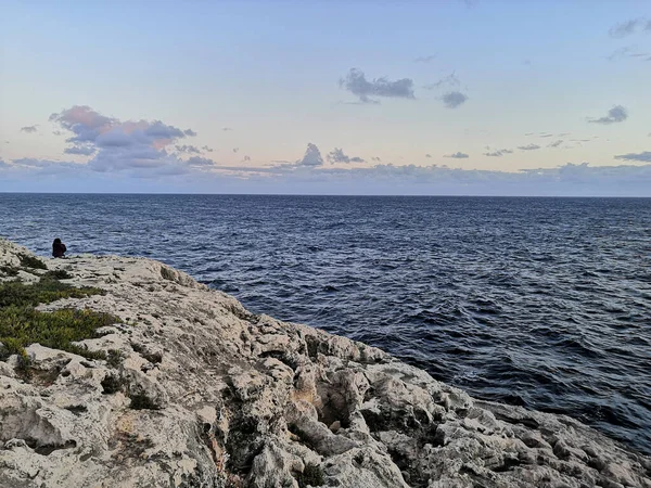 Schöner Blick Auf Die Meeresküste — Stockfoto