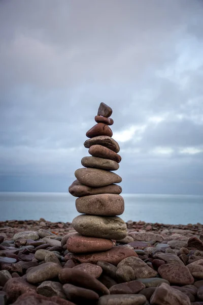 Стек Каменів Пляжі — стокове фото