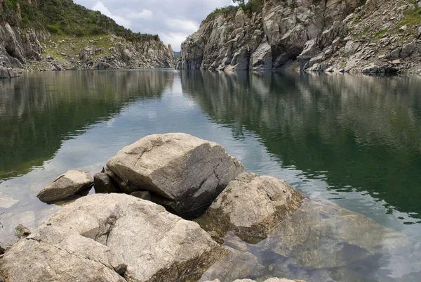 Pemandangan Indah Dari Danau — Stok Foto