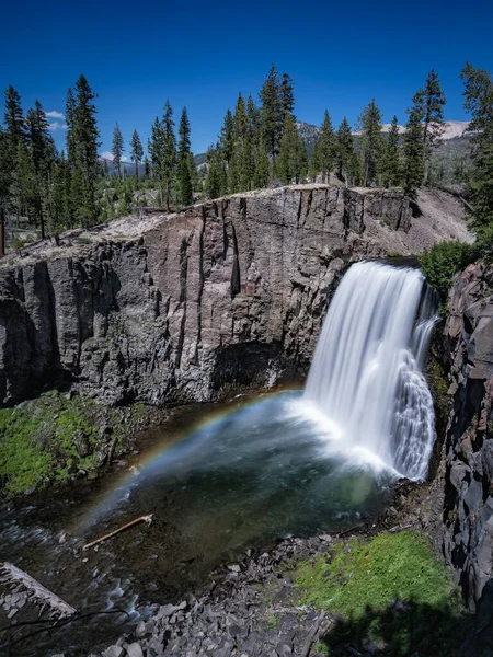 Uma Cachoeira Parque Nacional Yellowstone Wyoming — Fotografia de Stock