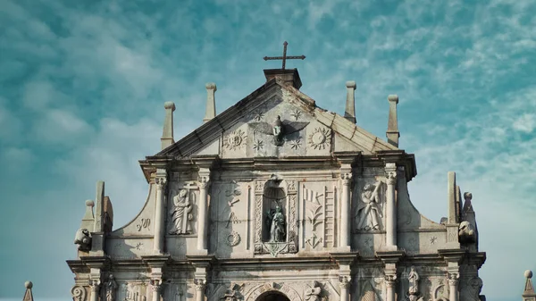 Estátua Igreja Santo Sepulcro Cidade Roma Itália — Fotografia de Stock