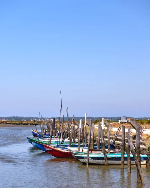 Barcos Pesca Praia — Fotografia de Stock