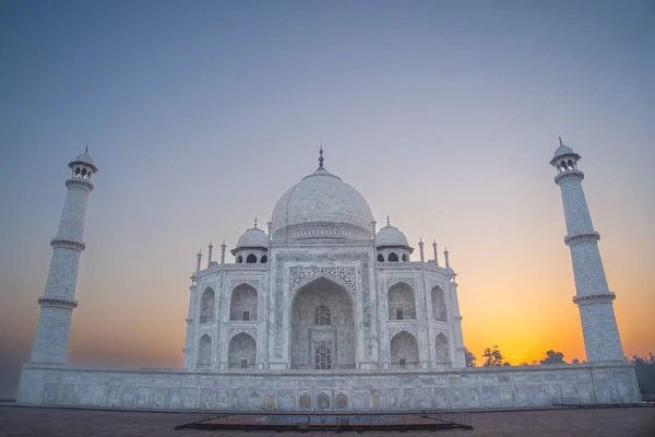 Taj Mahal Στην Agra Ινδία — Φωτογραφία Αρχείου