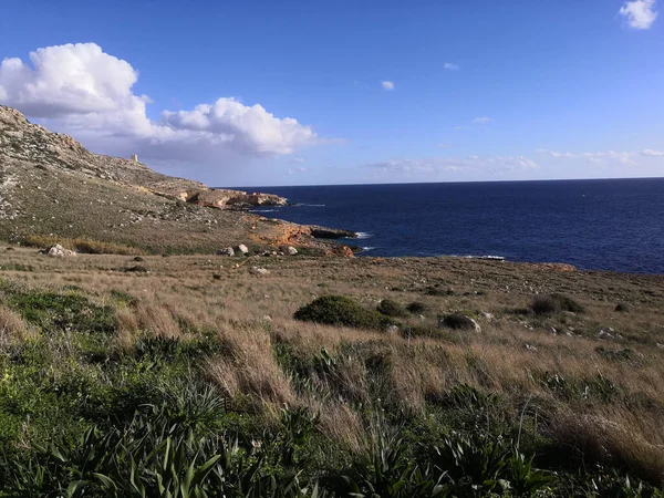 Bella Vista Sulla Costa Del Mare — Foto Stock