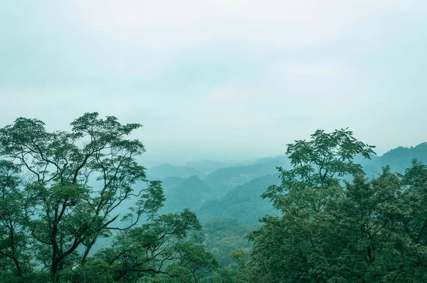 Bellissimo Paesaggio Delle Montagne Mattino — Foto Stock