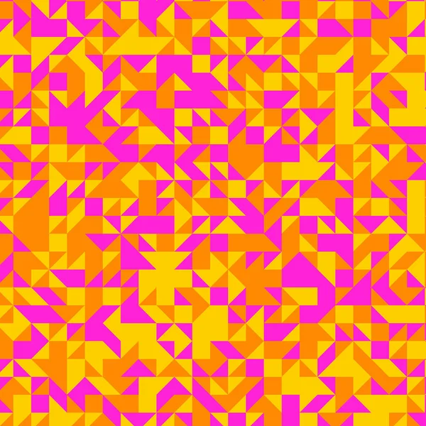 Abstraktes Geometrisches Muster Mit Dreiecken Illustration — Stockfoto