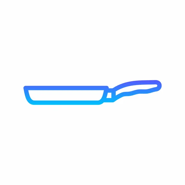 厨房刀图标 用于Web的勺子向量图标的概要说明 — 图库照片