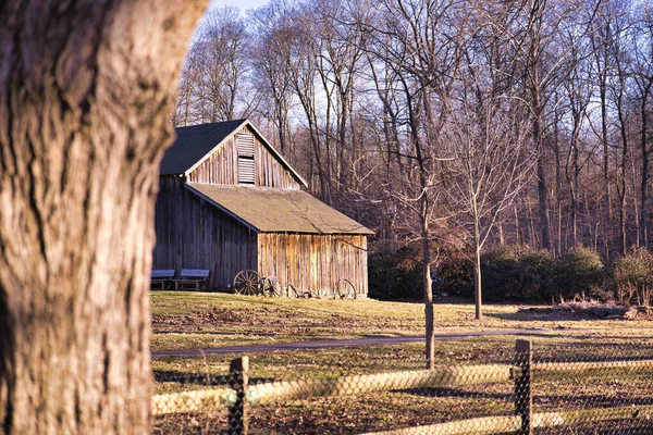 Ancienne Maison Bois Campagne — Photo