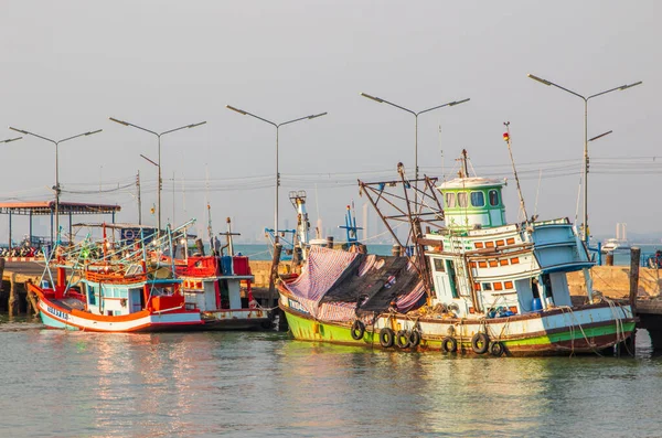 Fischerboote Meer — Stockfoto