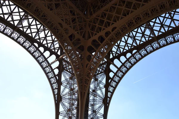 Reise Eiffelturm Morgen — Stockfoto