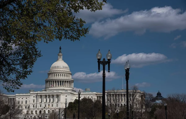 Washington Usa Luglio 2016 Capitol Building Sullo Sfondo Degli Stati — Foto Stock