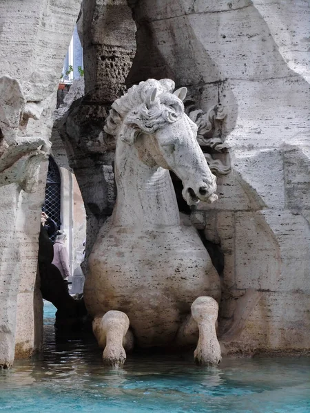 Fountain Venice Italy — Stock Photo, Image