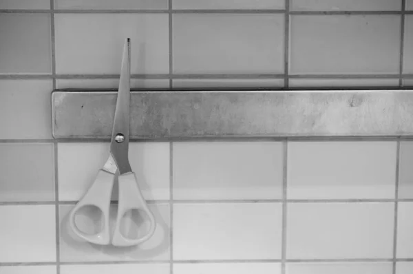 Kitchen Tools Hanging Wall — Stock Photo, Image