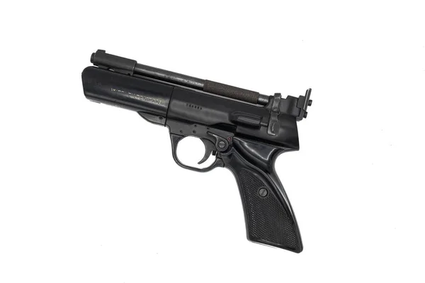 Pistola Aislada Sobre Fondo Blanco — Foto de Stock