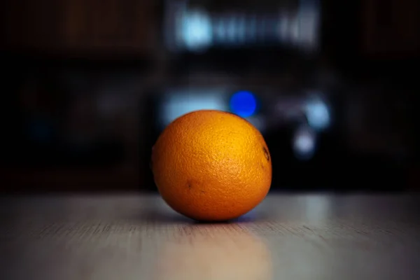 Owoce Cytrusowe Pomarańczowe Drewnianym Stole — Zdjęcie stockowe