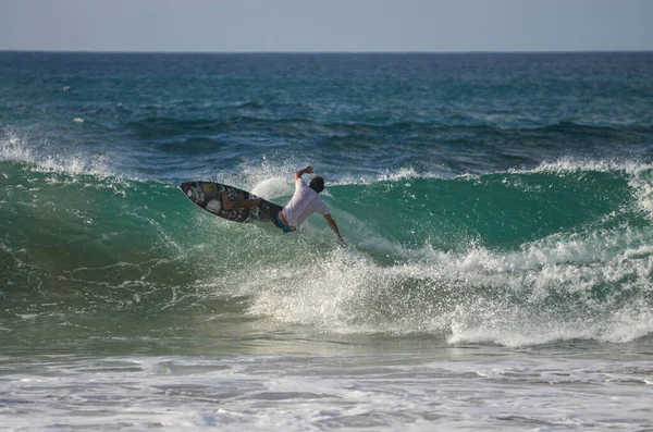 Surf Surfista Playa —  Fotos de Stock