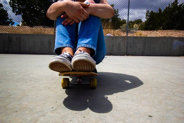 Skatista Skate Rua — Fotografia de Stock