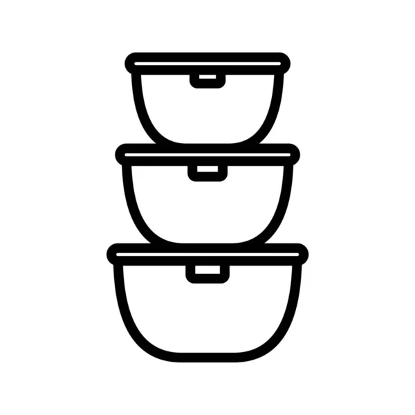 Vector Illustration Food Icon — Stock Photo, Image