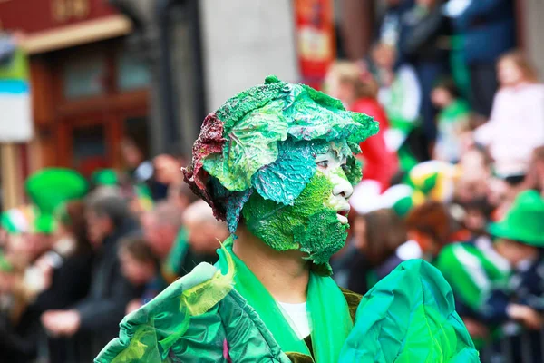 Irland Mars 2022 Foto 2022 Patricks Day Parade Gatorna — Stockfoto
