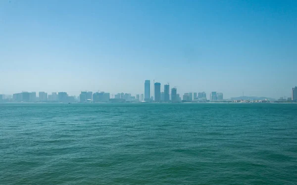 Bella Vista Sulla Città Dell Isola Del Mar Mediterraneo — Foto Stock