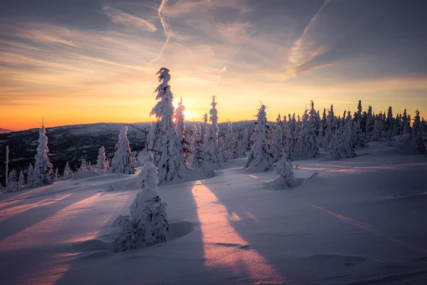 Beautiful Sunset Mountains — Stock Photo, Image