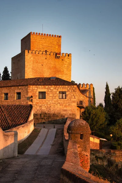 Starý Středověký Hrad Městě Avila Španělsko — Stock fotografie